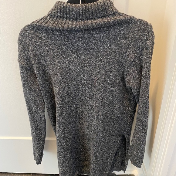 Noul Grey Turtleneck Long Sweater - OS - Picture 1 of 3